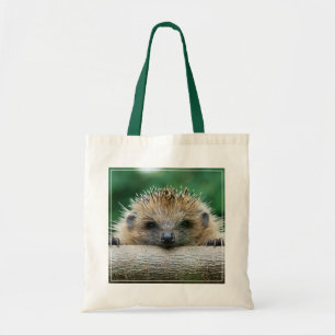 Cutest Baby Animals Hedgehog Smile Tote Bag