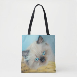 Cutest Baby Animals   Himalayan Seal Point Cat Tote Bag