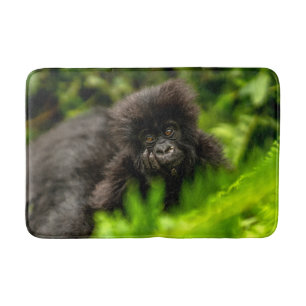 Cutest Baby Animals Infant Mountain Gorilla Bath Mat