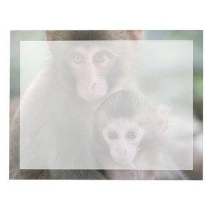 Cutest Baby Animals Japanese Monkeys Notepad