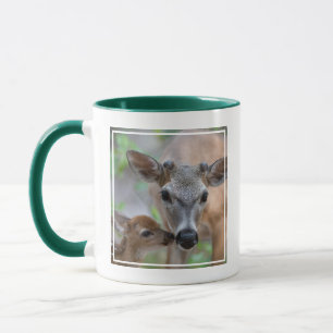 Cutest Baby Animals   Key Deer Stag & Fawn Mug