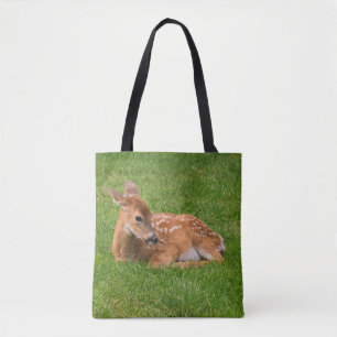 Cutest Baby Animals Little Fawn Tote Bag
