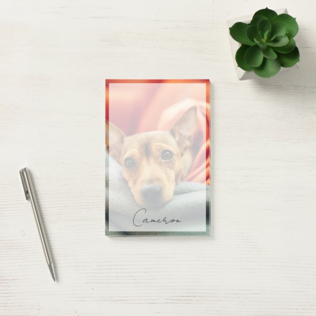 Cutest Baby Animals | Miniature Pinscher Post-it Notes (Office)