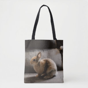 Cutest Baby Animals Netherland Dwarf Rabbit Tote Bag