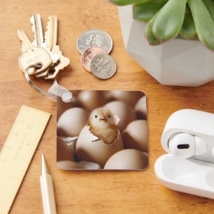 Cutest Baby Animals   New Baby Chick Key Ring