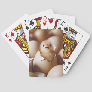 Cutest Baby Animals New Baby Chick Playing Cards