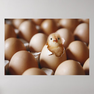 Cutest Baby Animals New Baby Chick Poster