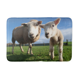 Cutest Baby Animals Newborn Lamb & Mama Bath Mat