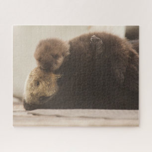 Cutest Baby Animals   Newborn Otter Pup Jigsaw Puzzle