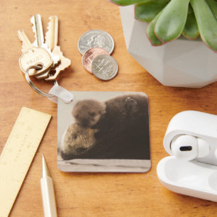Cutest Baby Animals   Newborn Otter Pup Key Ring