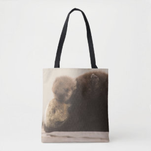 Cutest Baby Animals   Newborn Otter Pup Tote Bag