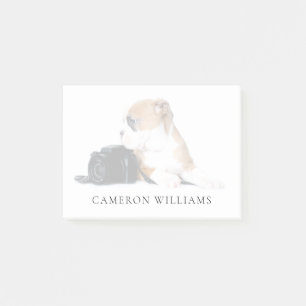 Cutest Baby Animals   Old Tyme British Bulldog Post-it Notes