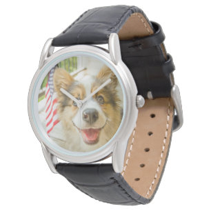 Cutest Baby Animals   Patriotic Corgi Puppy Watch