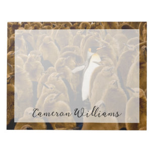 Cutest Baby Animals   Penguin Among Youngsters Notepad