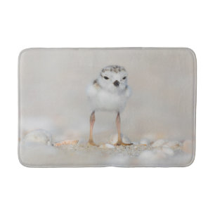 Cutest Baby Animals Piping Plover Chick Bath Mat