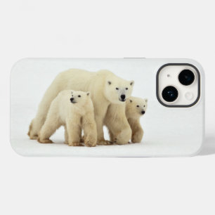 Cutest Baby Animals   Polar Bear Family Case-Mate iPhone 14 Case