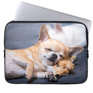 Cutest Baby Animals   Red-haired Chihuahua Dog Laptop Sleeve