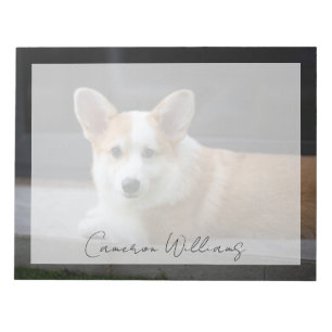 Cutest Baby Animals   Relaxing Corgi Puppy Notepad