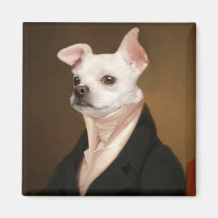 Cutest Baby Animals Royal Chihuahua Portrait Magnet