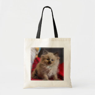 Cutest Baby Animals Siamese Kitten Tote Bag