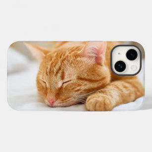 Cutest Baby Animals   Sleeping Ginger Cat Case-Mate iPhone 14 Case