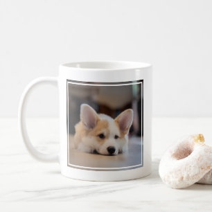 Cutest Baby Animals Sleepy Corgi Puppy Coffee Mug