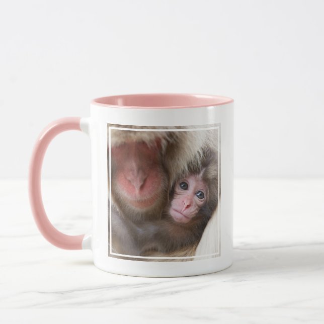 Cutest Baby Animals | Snow Monkey Mug (Left)