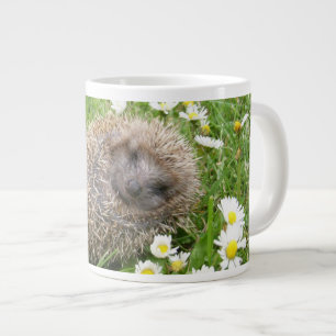 Cutest Baby Animals   Spanish Hedgehog Large Coffee Mug