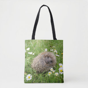 Cutest Baby Animals Spanish Hedgehog Tote Bag