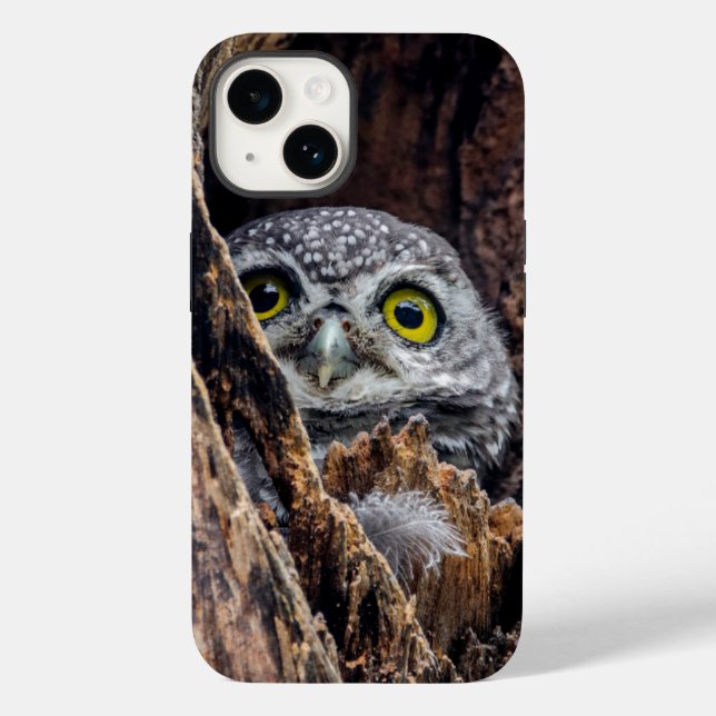 Cutest Baby Animals | Spotted Owlet Case-Mate iPhone Case (Back)