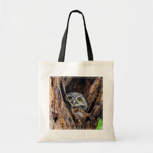 Cutest Baby Animals   Spotted Owlet Tote Bag