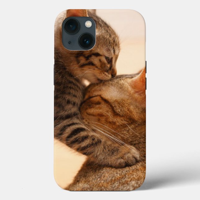 Cutest Baby Animals | Tabby Kitten Kiss Case-Mate iPhone Case (Back)