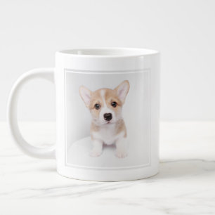 Cutest Baby Animals Tiny Corgi Large Coffee Mug