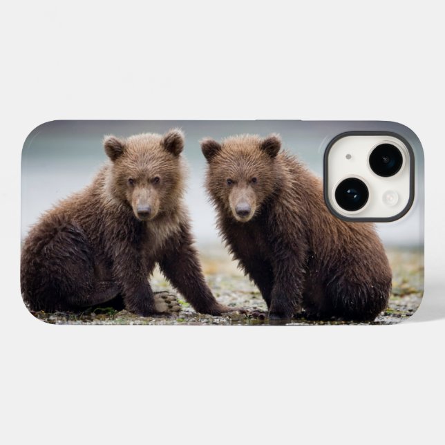 Cutest Baby Animals | Two Bear Cubs Case-Mate iPhone Case (Back (Horizontal))