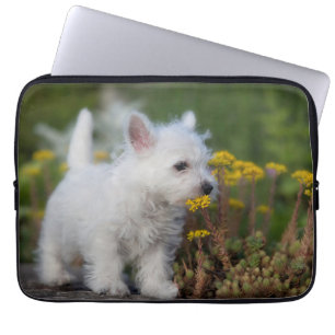 Cutest Baby Animals   West Highland White Terrier Laptop Sleeve