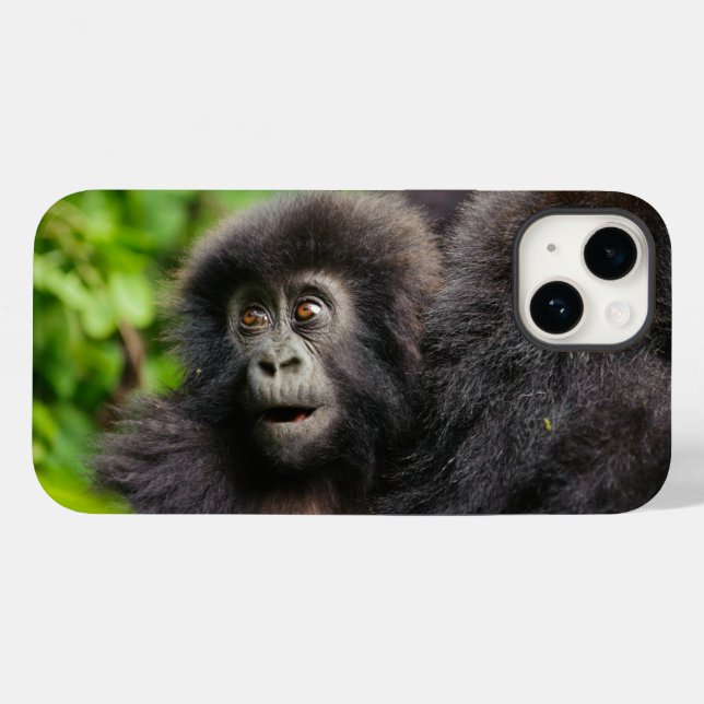 Cutest Baby Animals | Young Mountain Gorilla Case-Mate iPhone Case (Back (Horizontal))