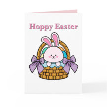 Cutest Bunny Easter Folded Card