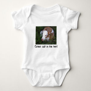 Cutest Calf in the Herd Baby Bodysuit