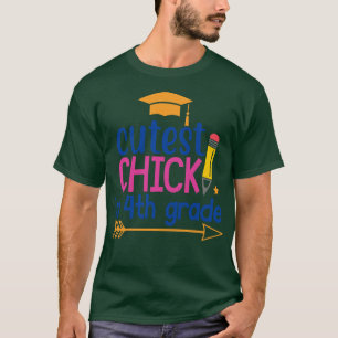Cutest Chick in 4th Grade T-Shirt