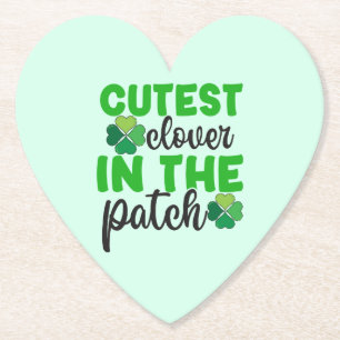 Cutest Clover in The Patch-61106 Paper Coaster