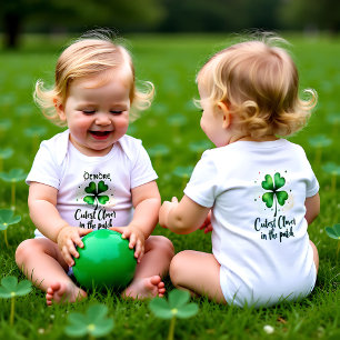 Cutest Clover in the Patch Baby Bodysuit