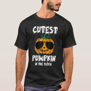 Cutest Coolest Pumpkin In The Patch Halloween Boys T-Shirt