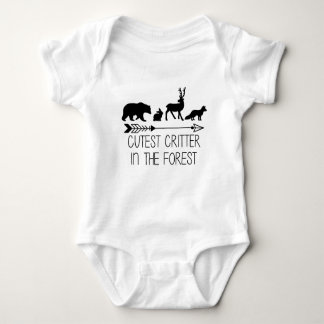 Cutest Critter in the Forest Baby Bodysuit