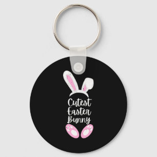 Cutest easter bunny  key ring