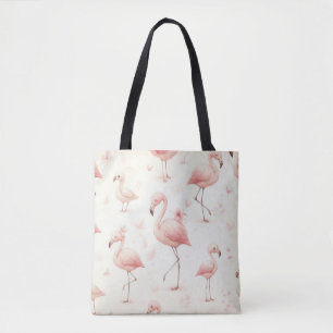 Cutest Flamingo Flock Tote Bag