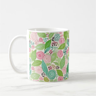 Cutest flower design coffee mug