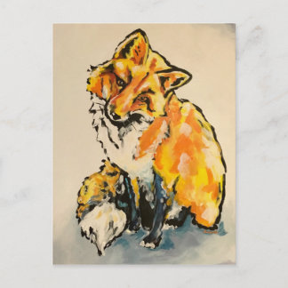 Cutest Fox Postcard
