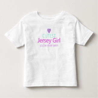 Cutest jersey Girl Toddler T-Shirt