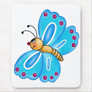 Cutest Little Butterfly Mouse Pad