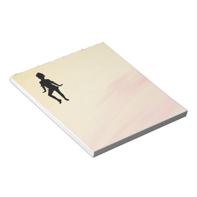 Cutest Little Dancer Mellow Notepad (Angled)